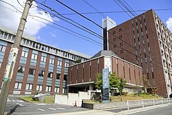 View of Holy Spirit Hospital, Takikawa-cho Showa Ward Nagoya 2021.jpg