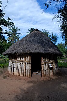 A traditional Nyakyusa woman's home at the Village Museum Villagemuseum.jpg