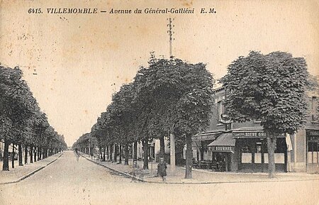 Villemomble.Avenue du Général Gallieni