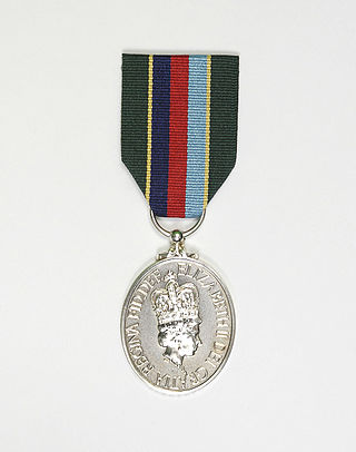 <span class="mw-page-title-main">Volunteer Reserves Service Medal</span> Medal in the British Armed Forces