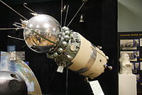דגם של חללית הווסטוק