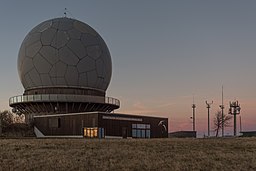 Wasserkuppe, Radom, bei Sonnenuntergang-007