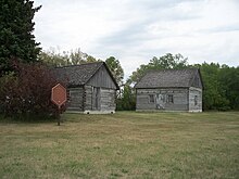 The original post office and customs house at West Lynne, built c. 1871