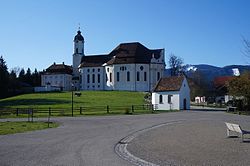 Wieskirche, Bavière.- Allemagne