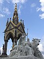 English: Albert Memorial: Allegory of Europe