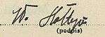 Signature