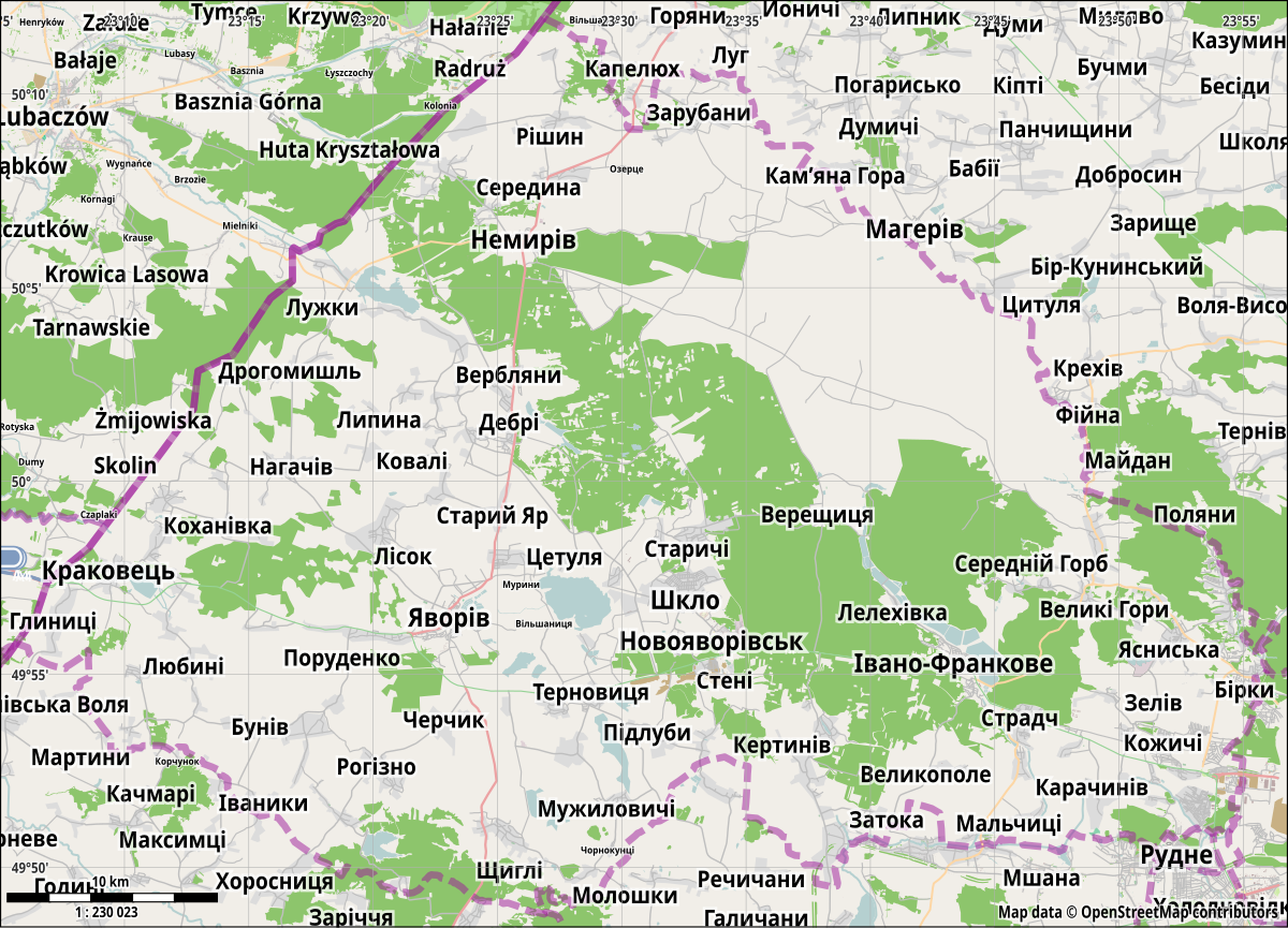 Карта россии с городами