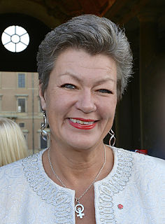 Ylva Johansson Swedish politician