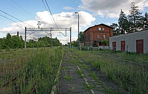 Zębowice / Zembowitz railway station (May 2009)