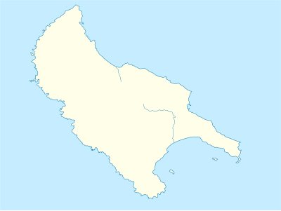 Mapa de localización de Zante