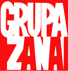 The logo used by the band on several of their releases, appearing for the first time on their 1988 self-titled album Zana logo.svg