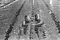 Zwem-selectiewedstrijd voor Olympische Spelen , Annelies Maas en Enith Brigitha, Bestanddeelnr 928-6662.jpg