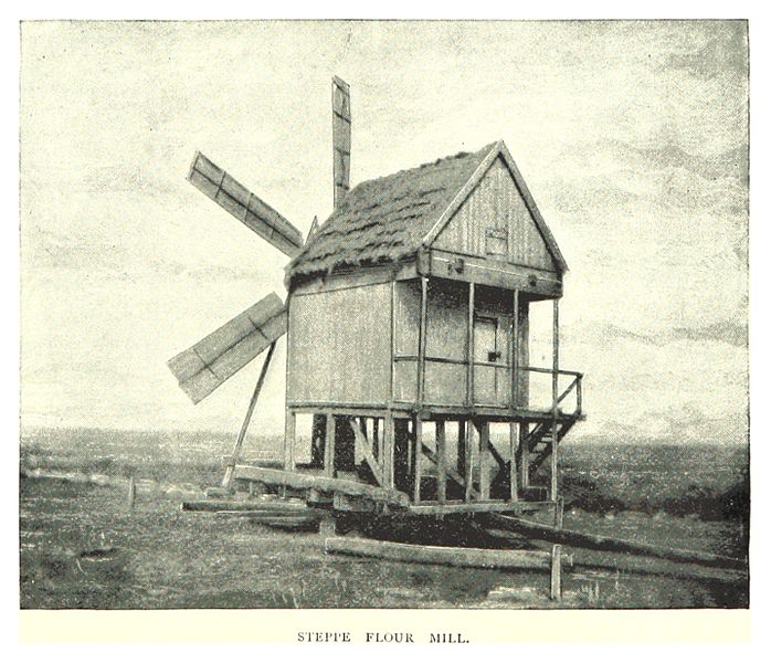 File:(Stevens1891Russland) pg217 STEPPE FLOUR MILL.jpg