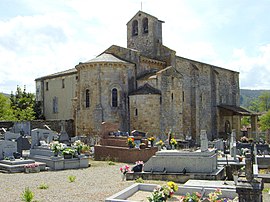 The church in Saint-Jean-de-Verges