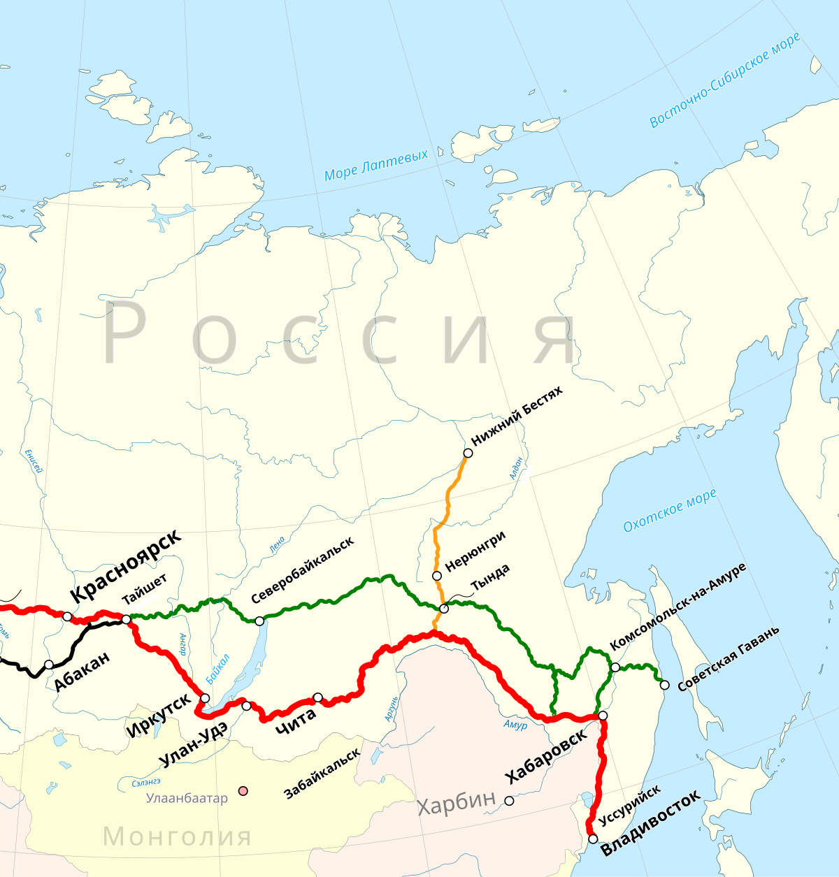 Железная дорога на магадан проект