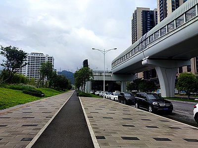 預留聯絡線接口，未來將連接18號線