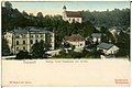 1898 File:00847-Tharandt-1898-Königliche Forstakademie mit Kirche-Brück & Sohn Kunstverlag.jpg