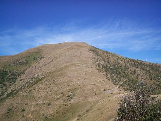 Monte Tobbio Mountain in Italy