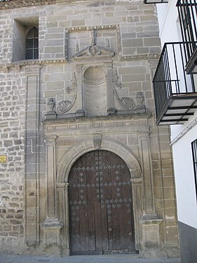 Portada norte de la Iglesia de Santo Domingo.