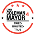 125px South-Bend mayor 2019 Lynn-Coleman logo-white.png