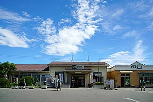 150720 Kobuchizawan Station Hokuto Yamanashi-pref Japan01n.jpg