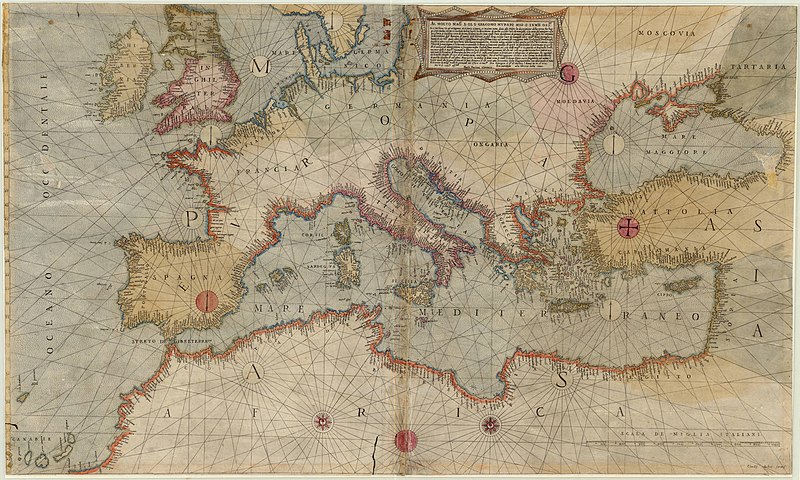 File:1569 map of the Mediterranean Sea.jpg