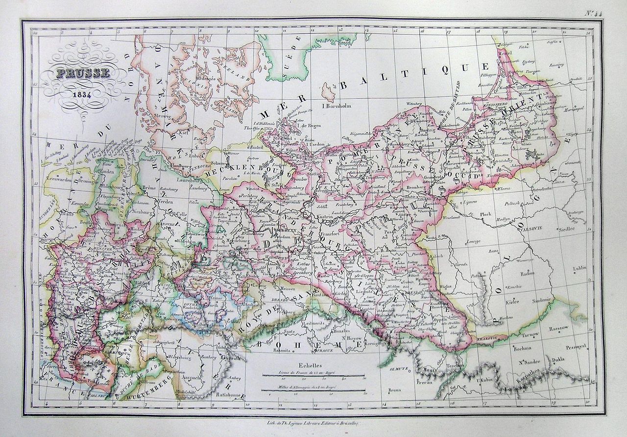 1280px 1837_Malte Brun_Map_of_Northern_Germany_or_Prussia_ _Geographicus_ _GermanyPrussia mb 1837
