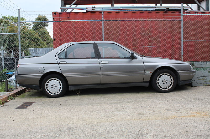 File:1989 Alfa Romeo 164 3.0 V6 sedan (23085302605).jpg