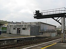 The signal box built in 1960 2008 at Plymouth station - Panel Signal Box.jpg