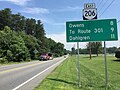 File:2016-07-22 11 48 14 View east along Virginia State Route 206 (Dahlgren Road) just east of Virginia State Route 3 (Kings Highway) in Arnolds Corner, King George County, Virginia.jpg