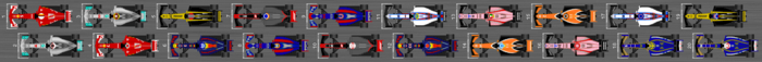 Diagramma dei risultati della terza sessione di prove libere del Gran Premio d'Australia 2017