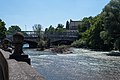 * Nomination View on the eastern part of the Ludwigsbrücke in Munich. --DavidJRasp 09:15, 21 January 2022 (UTC) * Promotion  Support Good quality. Some more categories would be helpful. --Ermell 11:27, 21 January 2022 (UTC)