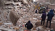 Bangunan runtuh di Diyarbakır, Turki