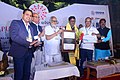 2nd Koraput Literary Festival - Day 2 - Valedictory Ceremony - Dr Gourahari Das receives 2nd Koraput Literary Award for Fiction.jpg