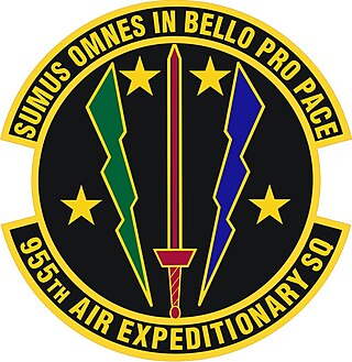 <span class="mw-page-title-main">955th Air Expeditionary Squadron</span> Military unit