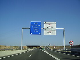 Image illustrative de l’article Autoroute A-23 (Espagne)