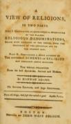 A View of Religions, survey of religions