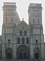 Gevel van de Abbaye aux dames (kerk van La Trinité), Caen