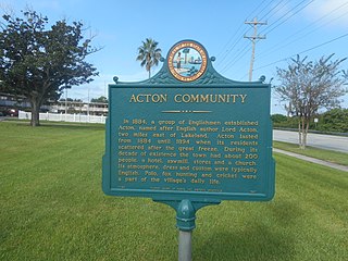 <span class="mw-page-title-main">Acton, Florida</span>