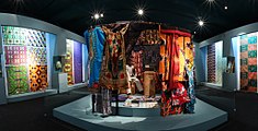 Afrikanische Textilien Museum der Völker 2016