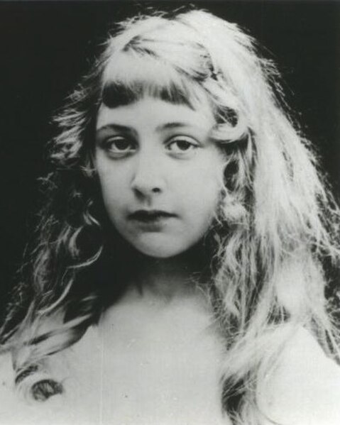 Christie as a girl, early 1900s