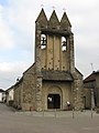 Clocher trinitaire an der Kirche von Agnos, Baskenland