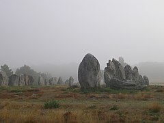 Alineamientos de Kermario en Carnac.