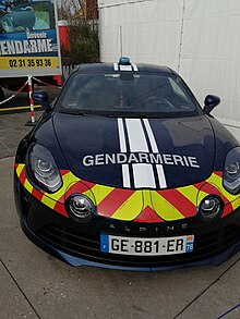 La Gendarmerie nationale se dote de 26 Alpine A110