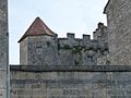 Français : Tour de l'ancien château du duc d'Epernon vue du rempart du Midi, Angoulême, France