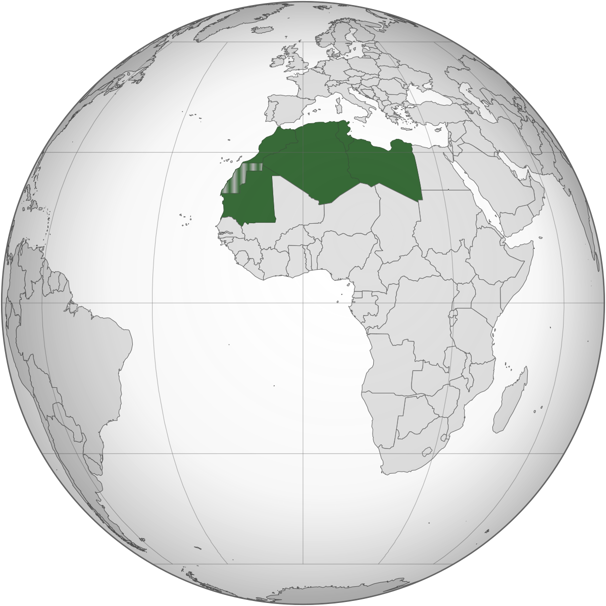 carte pays maghreb Maghreb — Wikipédia