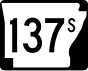 Arkansas Highway 137 Mahmuz kalkanı