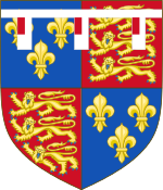 Arms of George Plantagenet, 1st Duke of Clarence.svg