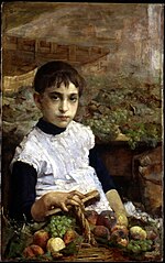 140. Giovanni Sottocornola, Frutera (Venditrice di frutta), 1886