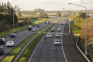 <span class="mw-page-title-main">Auckland Southern Motorway</span> Road in New Zealand